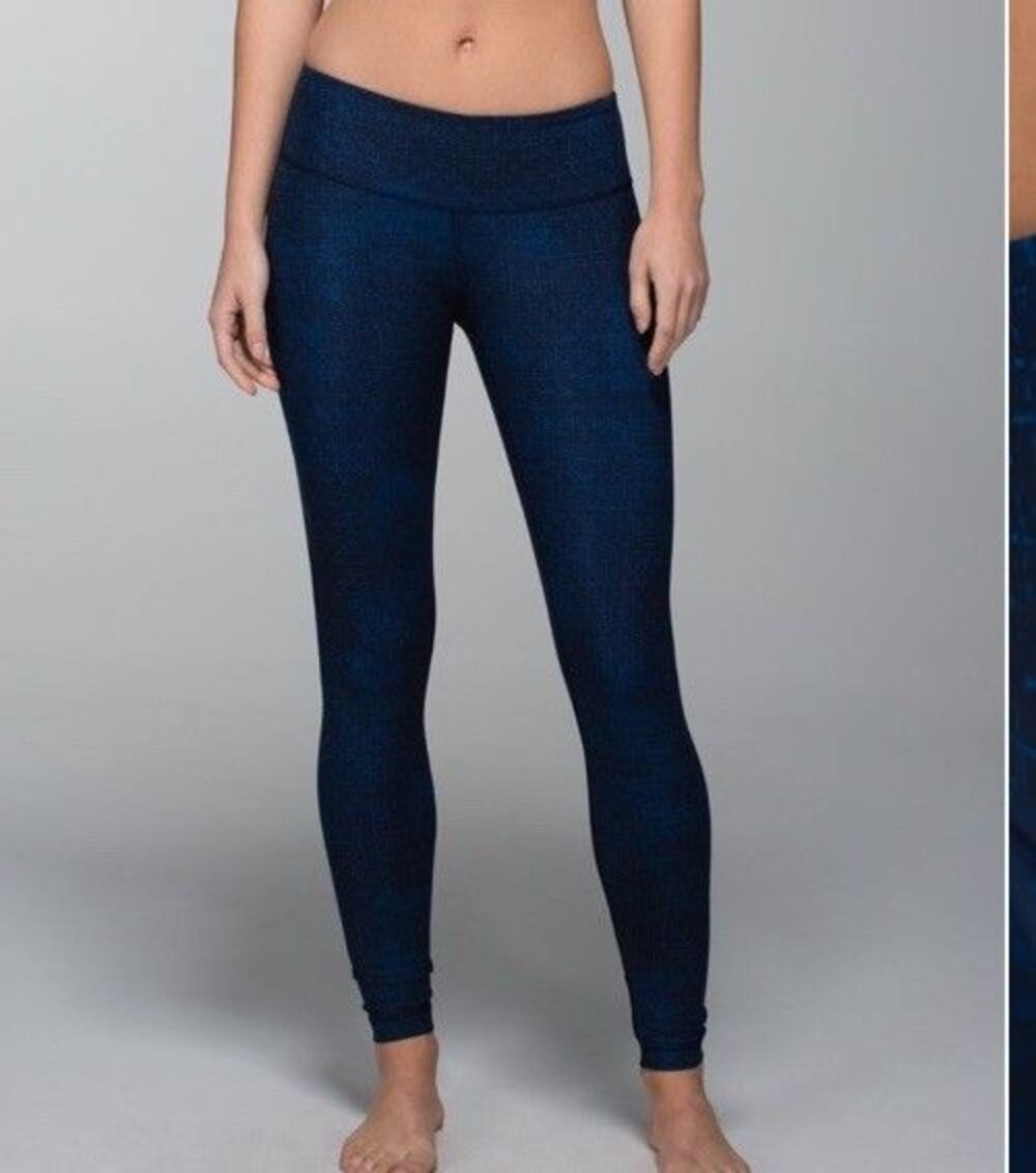 Lululemon Winder Under Full On Extreme Exploded Sashico Cross Inkwell RuggedSz 6